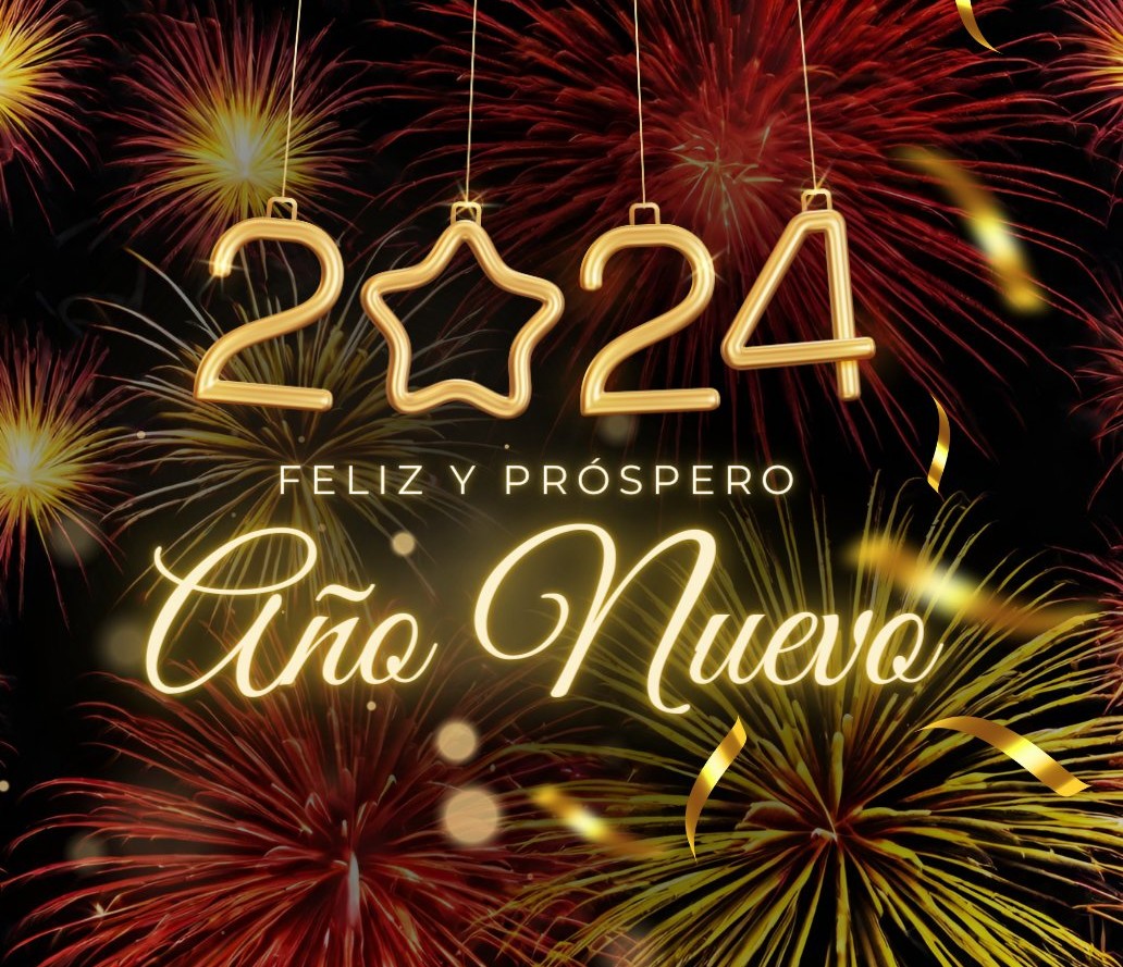¡Feliz año nuevo! 🥂🎉