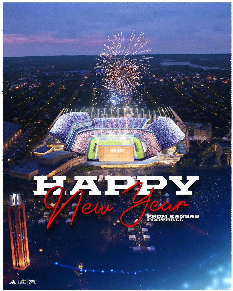 Gonna be a fun one…

Happy New Year, Jayhawk fam 🎉