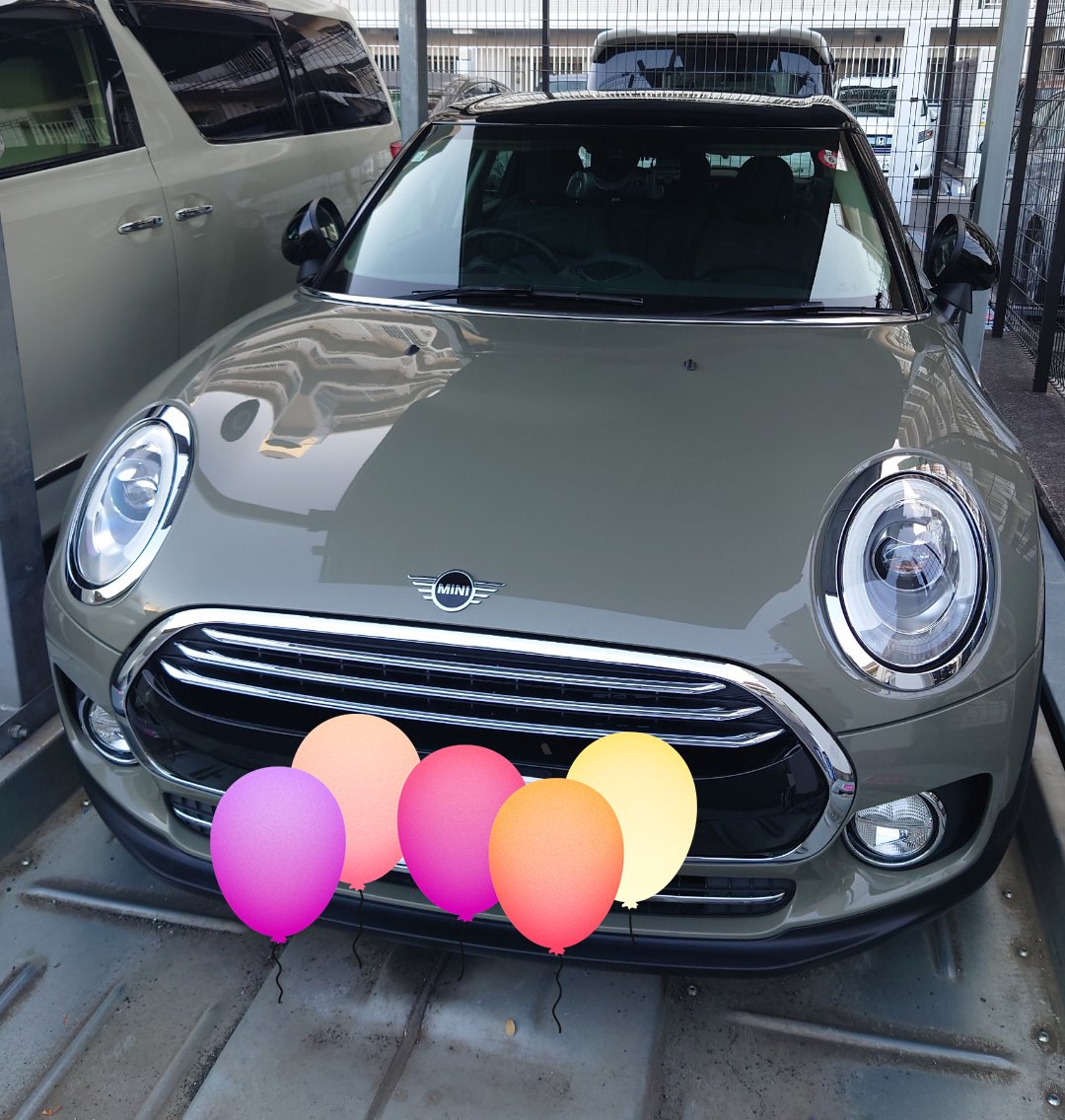 taro1969m's tweet image. 実は年末に車を買い替えました
中古ですが、ミニのクラブマン クーパーＤ
意外とデカいです
新たな相棒と色々行きたいと思います
#miniclubman 
#cooperd