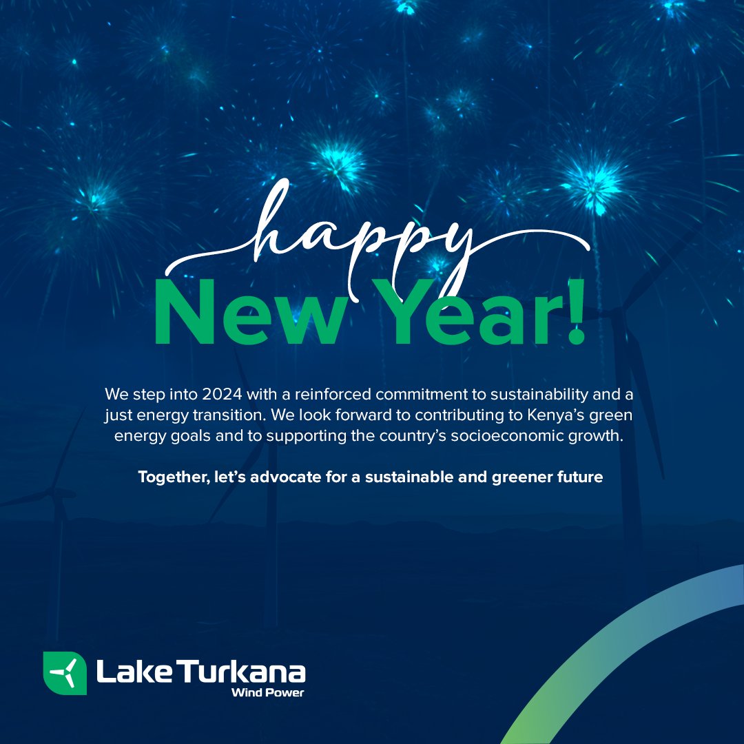 Happy New Year!
 
We step into 2024 with a reinforced commitment to sustainability and a just energy transition. We look forward to contributing to Kenya’s green energy goals and to supporting the country’s socioeconomic growth. 

#LTWPCares