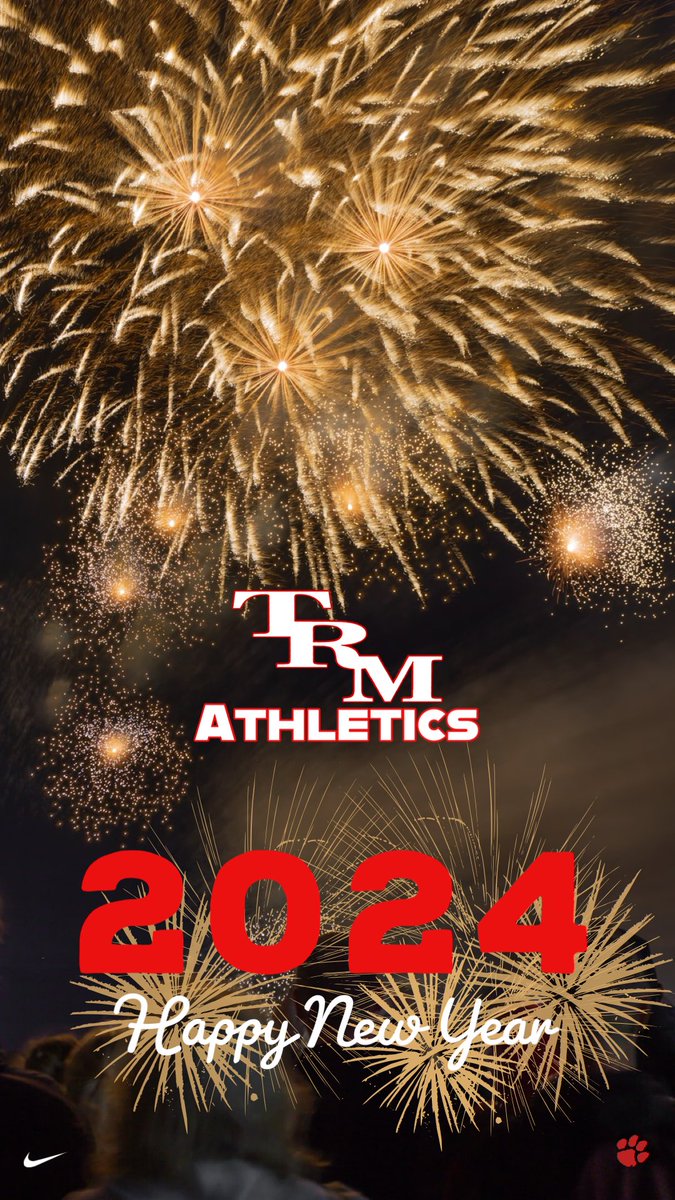 HAPPY NEW YEAR from TRM Athletics! 🎊