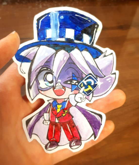 새해 기념 색다르게 그려보기
#怪盗ジョーカー