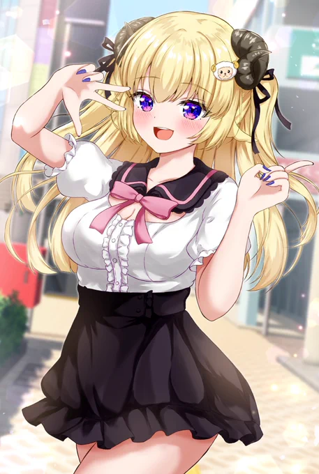 地雷系わためぇ #つのまきあーと
