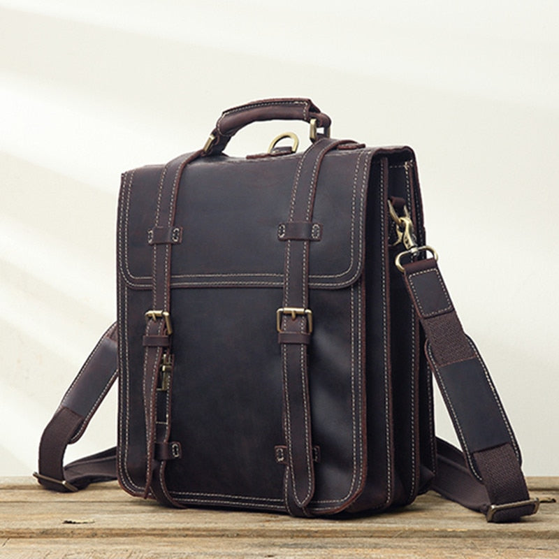 gerald_black1's tweet image. Men's Vintage Leisure Crazy Horse Leather Large Capacity Travel Backpack! Buy here fashion.geraldblack.com/41XE7Gp
#menbackpack #backpackstore