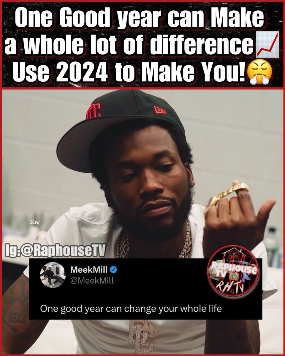 raphousetv7's tweet photo. One Good year can Make a whole lot of difference! Use 2024 to Make You! 📈😤 https://t.co/b5duzRZWdk