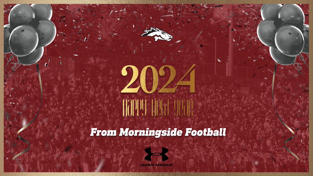 Happy New Year from the Mustangs!