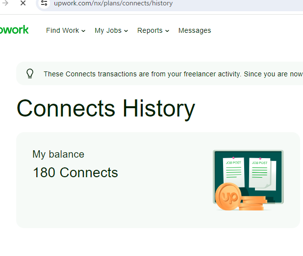 Hindusm2024's tweet image. @Upwork @UpworkHelp 

This screen showing 180 connects my balance but when i tried to bid on any project its showing only 3 connects so unable to bid.... 

what is the issue?? #upwork #upworksupport #upworkhelp