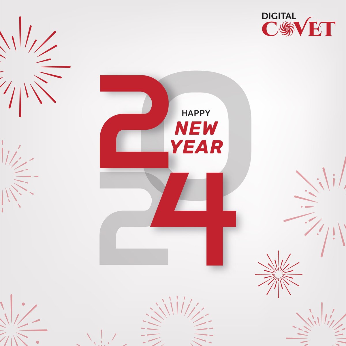 DigitalCovet's tweet image. Cheers to a year of strategic brilliance and digital triumphs! 

#DigitalCovet #HappyNewYear2024