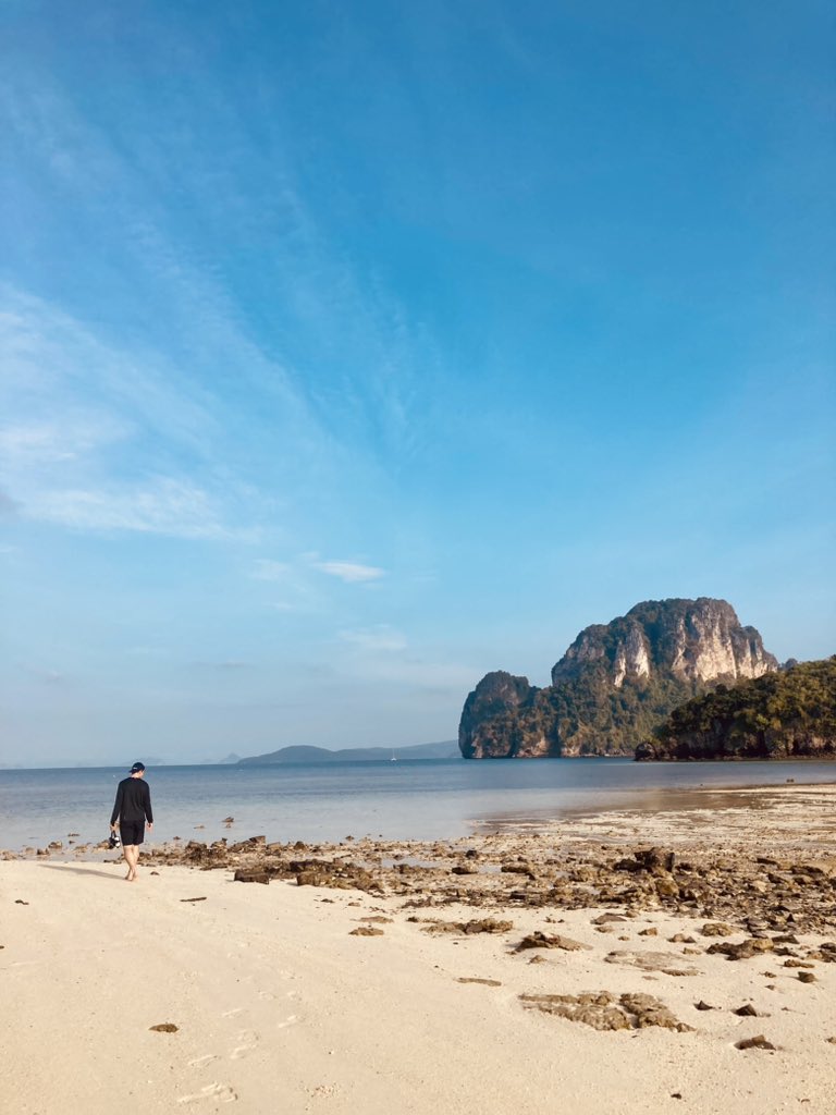 Sunrise snorkel to kick off the new year 🐠 📍Ko Poda, Thailand