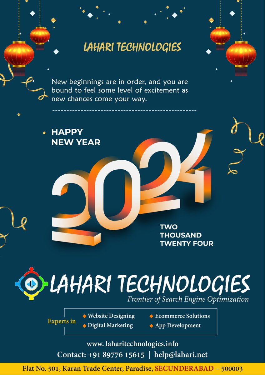 Lahari Technologies - Digital Marketing Agency tweet media