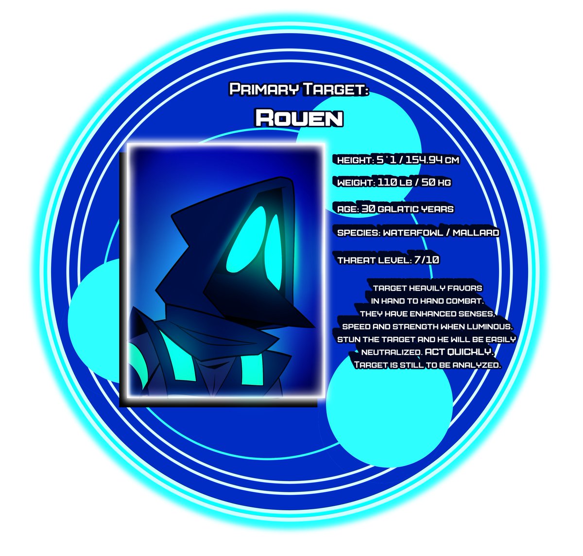 「A Monkey Wrench Origin When a Duck name」Dandyのイラスト