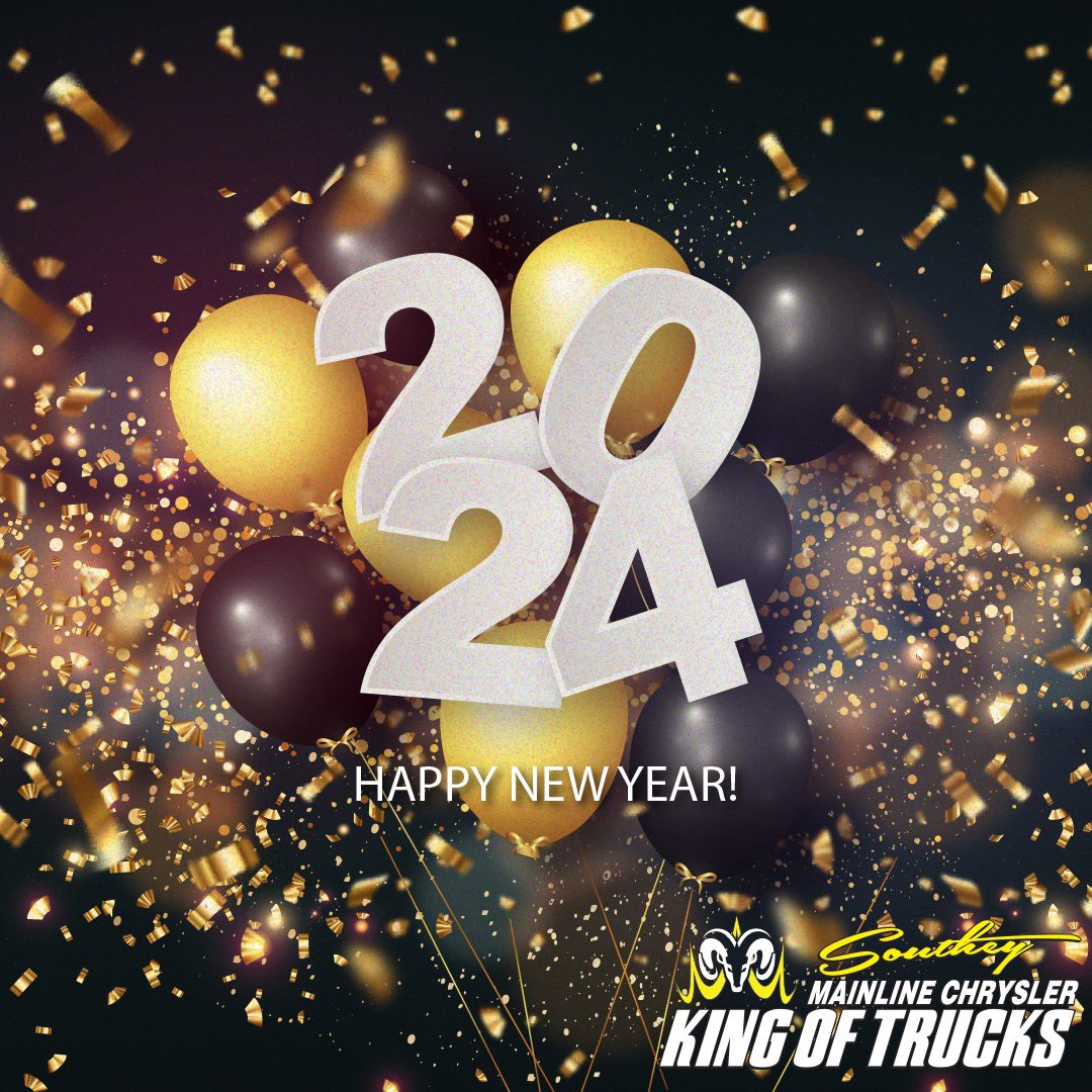 SoutheyMainline's tweet photo. 🍾 HAPPY NEW YEAR! 🎉

All the best in 2024 from all of us at the #SoutheyKingOfTrucks! #ALWAYSWorthTheDrive https://t.co/FlP3INAI0e