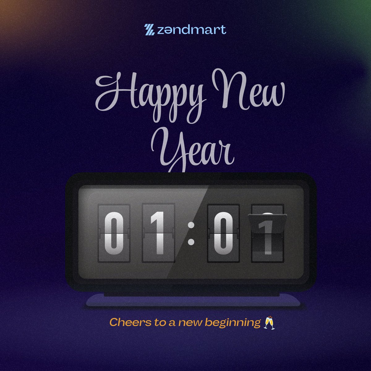 zendmart's tweet photo. Happy new year frens, cheers to a new beginning ✨
#HappyNewYear2024 https://t.co/yOH3uL6tCL