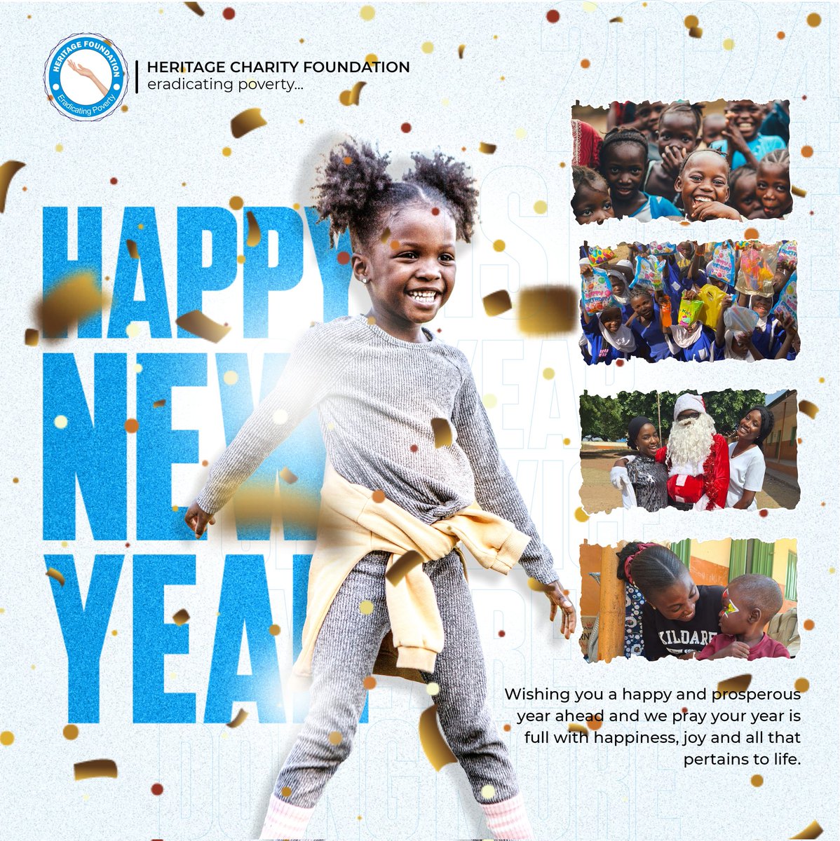 heritagechanges's tweet photo. A new year is not just a season of new beginnings, it's the chance for redemption. It's the promise of rebirth and reformation. 

From our beautiful family at Heritage Foundation,we wish you a blissful 2024.

You have said it's your year, take it by the horns and soar❤ https://t.co/UaE2FGbFRT