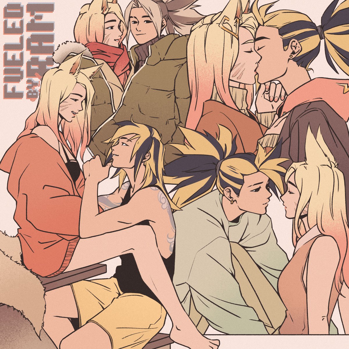 all the time in the world for chasing pretty girls #akahri