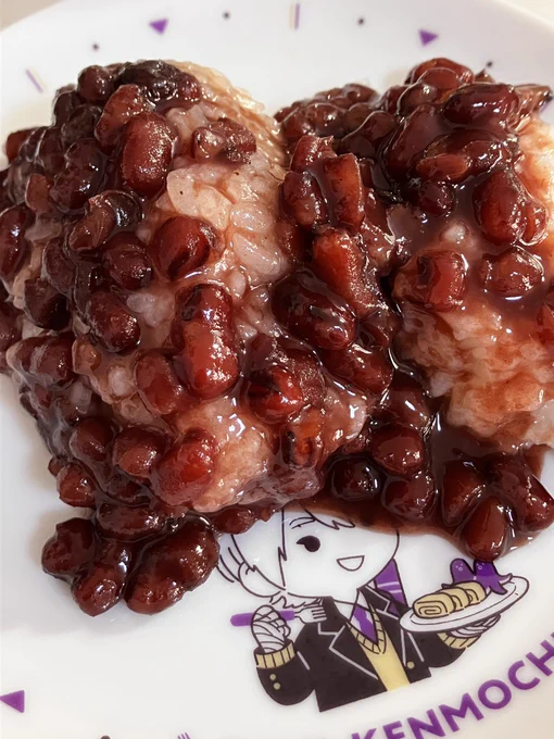 餅米炊いたのでなんちゃっておはぎ