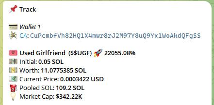 GlobalGemCall's tweet photo. Solana shitcoin hunter? Wanna learn how I did this?
Join my channel and don't forget to claim the bots: https://t.co/DgSyILbZ4S
Also, drop your phantom wallet here and retweet. I will trasnfer X sol to lucky winners.
#ShitcoinSolana #SolShit https://t.co/GxEq7odDnv