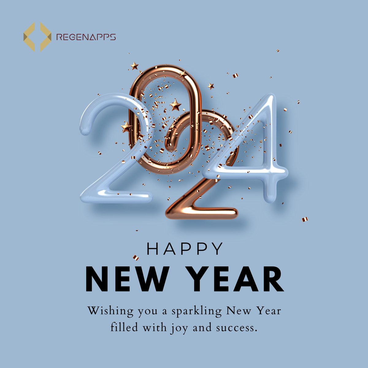 Regenapps1's tweet photo. Cheers to a new year full of opportunities, growth, and joy🎉✨

#HappyNewYear #NewBeginnings #newyear https://t.co/NaFuuRa2FI