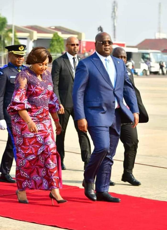 DuLomami's tweet photo. Ma Province du Haut-Lomami et Moi-même, félicitons chaleureusement Son Excellence Félix ANTOINE TSHISEKEDI Chef de l'Etat pour sa brillante réélection après cet exercice libre et démocratique qui s'est soldé par une victoire écrasante. https://t.co/8KRYaAUXnf