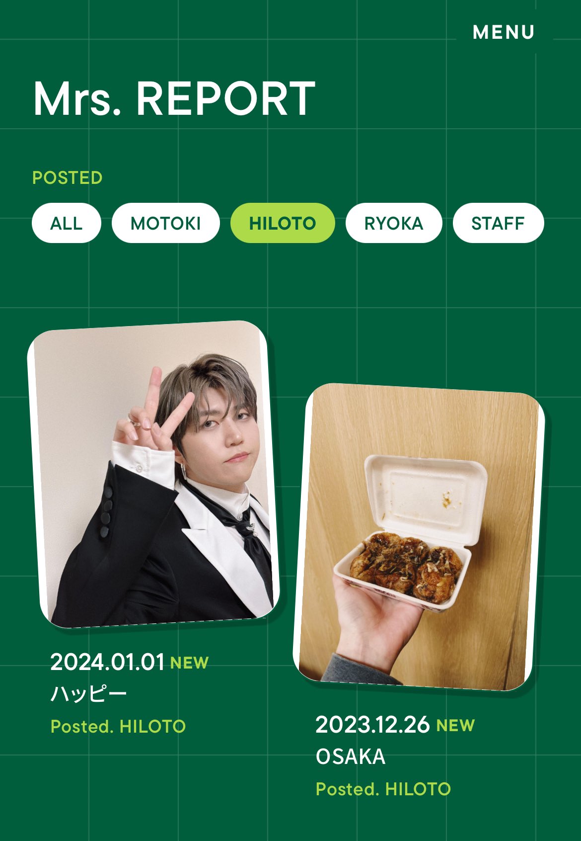 Mrs. GREEN APPLE on X: 