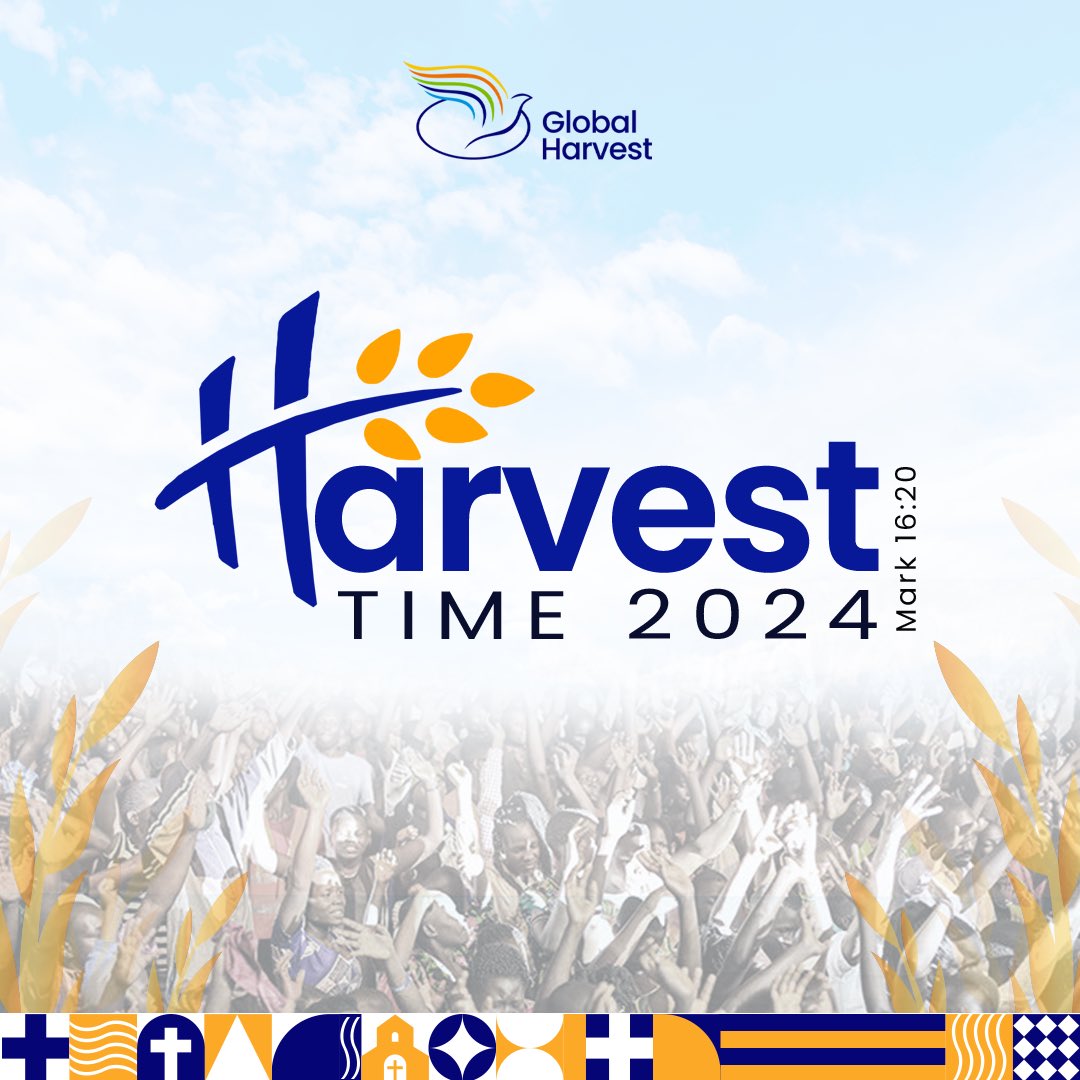 When you plant, you nurture and wait for the time of harvest. 
While waiting, you prepare for the harvest time. 

Now, our harvest time has come, a time to GO out and preach the Good News to everyone, with Jesus working through us. 

#HappyNewYear2024 
#HarvestTime 
#GhAdoEkiti