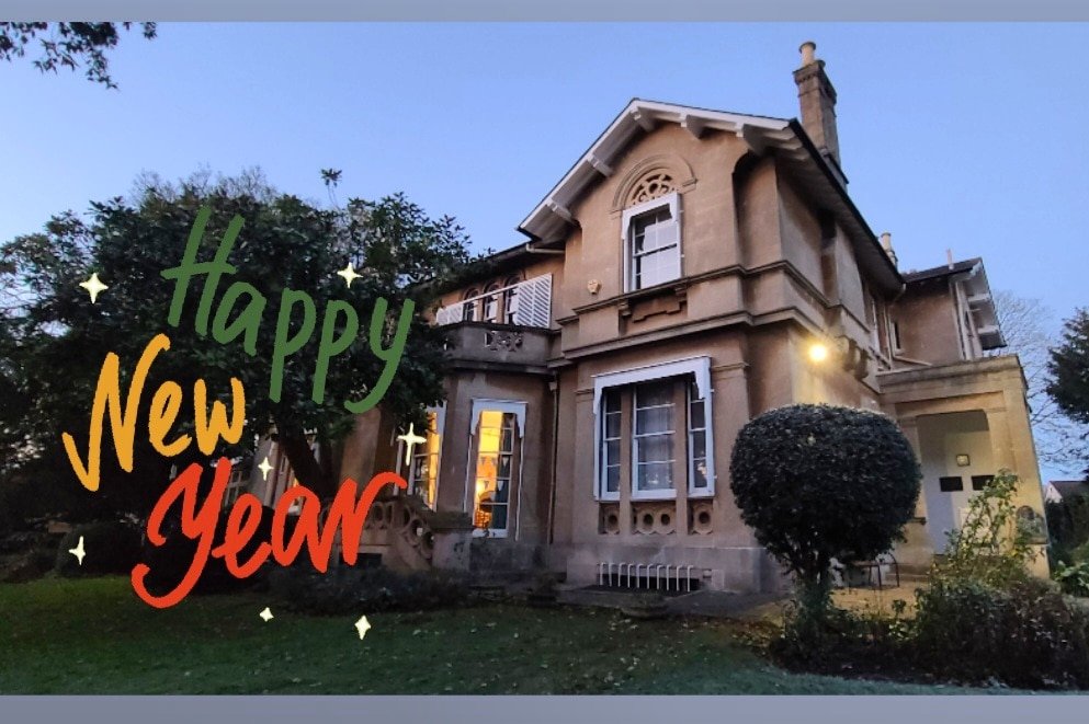 From #FairfieldHouse in Bath, UK wishing you a Happy New Year for #2024 🏡🦁 2024 is the 70th anniversary of HIM receiving the Freedom of the City of Bath It is also the 30th anniversary of BEMSCA moving to Fairfield House to serve the elderly people of #Bath ✨️ 💚💛❤