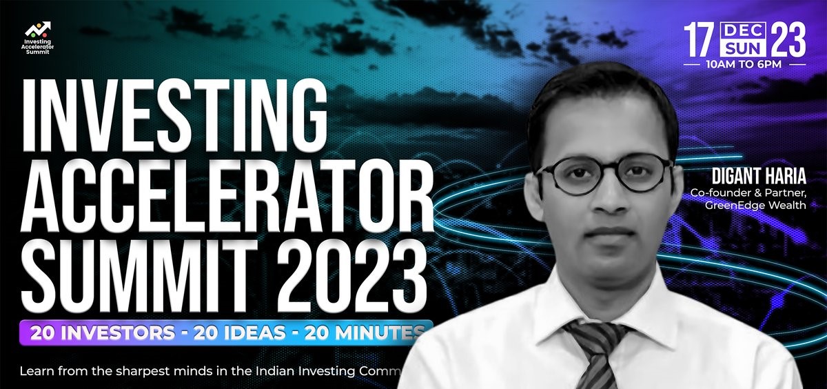 GreenEdgeWealth's tweet photo. GreenEdge - Stock idea presentation

We were recently invited by the Investing Accelerator Summit 20-20 to deep dive into business of Roto Pumps, a fluid engineering company. This stock is also a part of our advised stock portfolio since 2021.

Read - 
https://t.co/IkjxqZPnoL https://t.co/3qMn2ZpuAP
