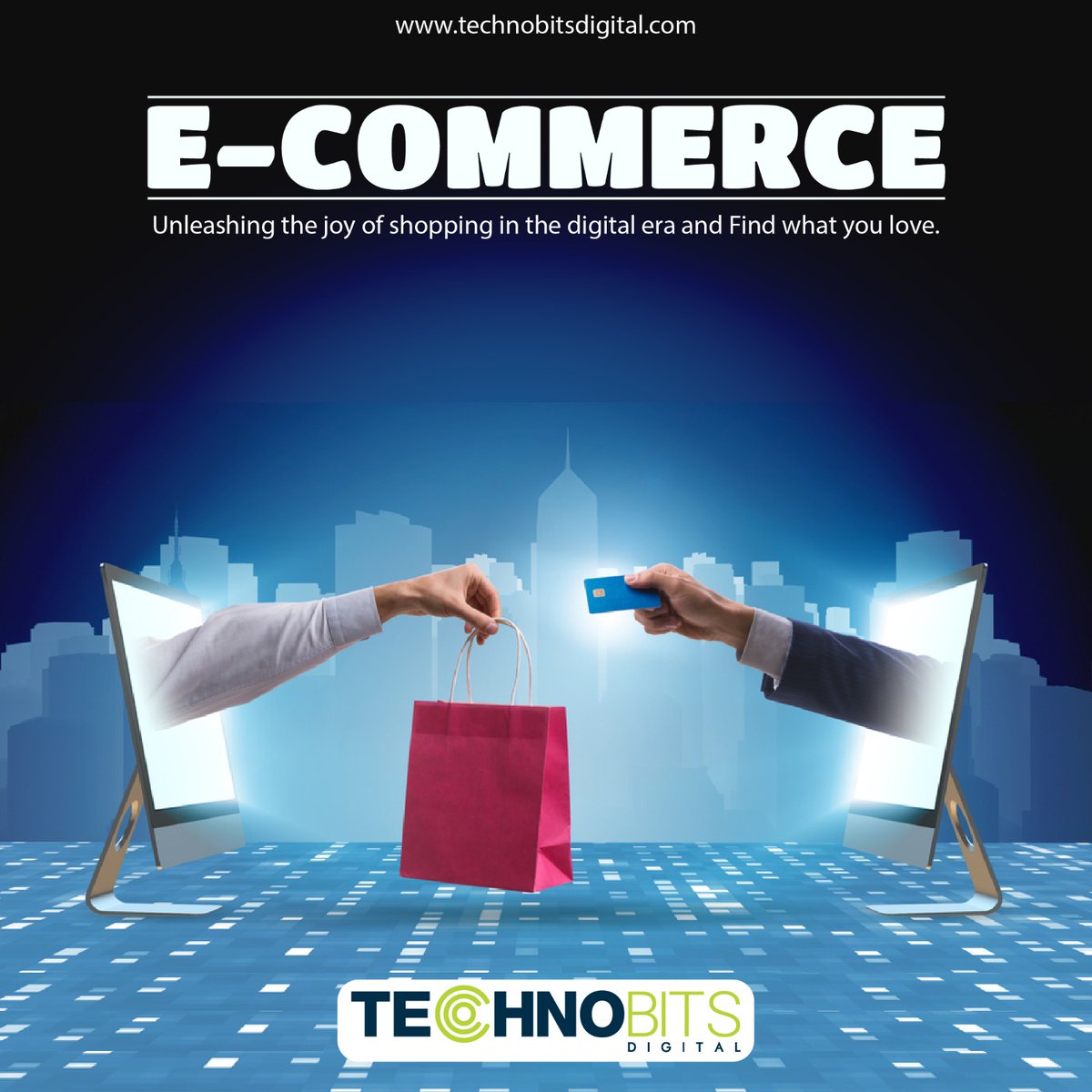 E-commerce, also known as electronic commerce, refers to the buying and selling of goods and services over the Internet.
.
.
#TechnobitsDigital #ecommercedesign #ecommercedevelopment 🌈🎯