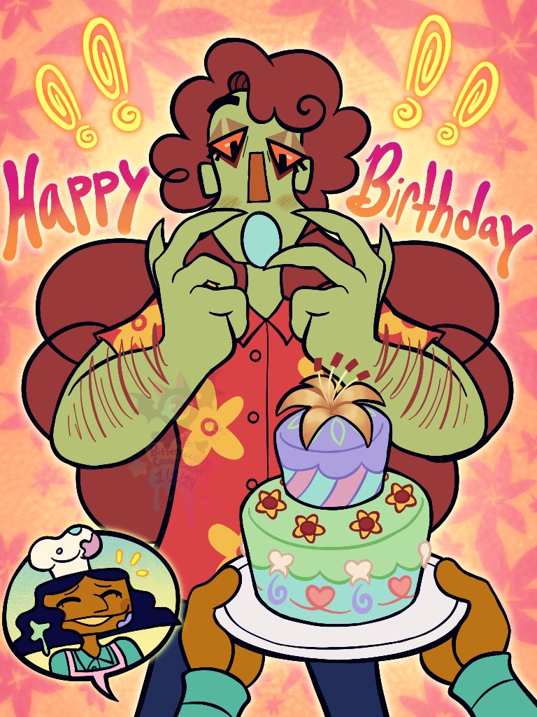 It’s his birf !! 🌻🦷🎂🎊🎉

#SmileForMe #smileformegame #fanart