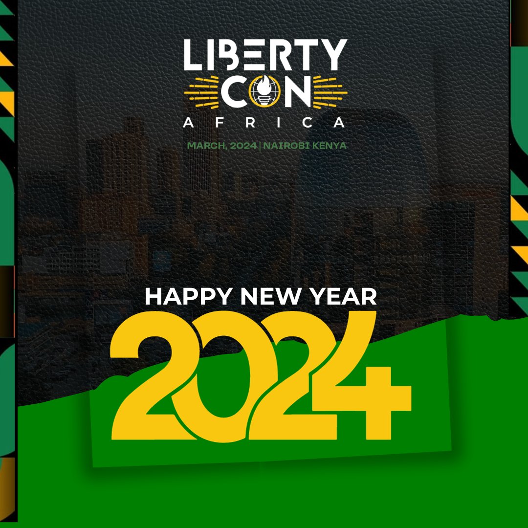 AfricanSFL's tweet photo. Today is the first day of 2024. What a great start knowing that LibertyCon Africa is in a few months! Secure your spot today.
Register : https://t.co/tNk2G9jJwT #HappyNewYear#2024 #Africa https://t.co/MnvUT2r2Pg