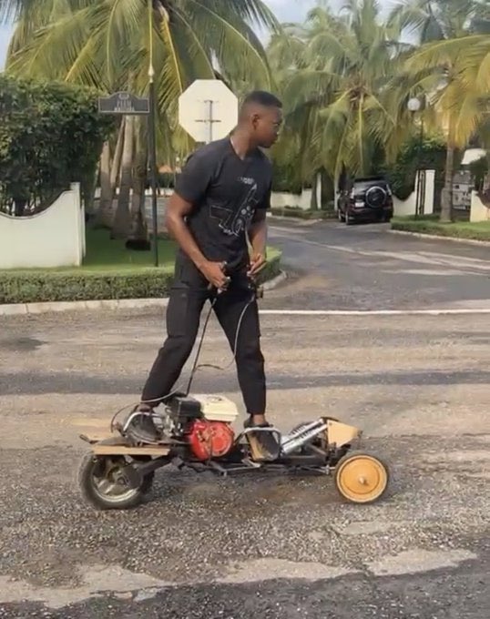 von_ici's tweet photo. Meet @nTRAPPreneur Nii-lon musk aka Amartei. A rising Ghanaian engineer weaving technical prowess with creative flair, shaping the future of technology &amp; arts in Ghana. https://t.co/dQUv5F4lem