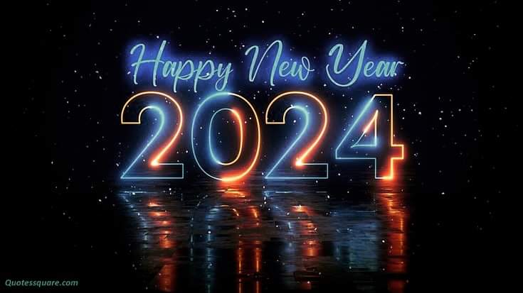 Happy New Year! We're wishing you and your family a blessed and prosperous 2024!