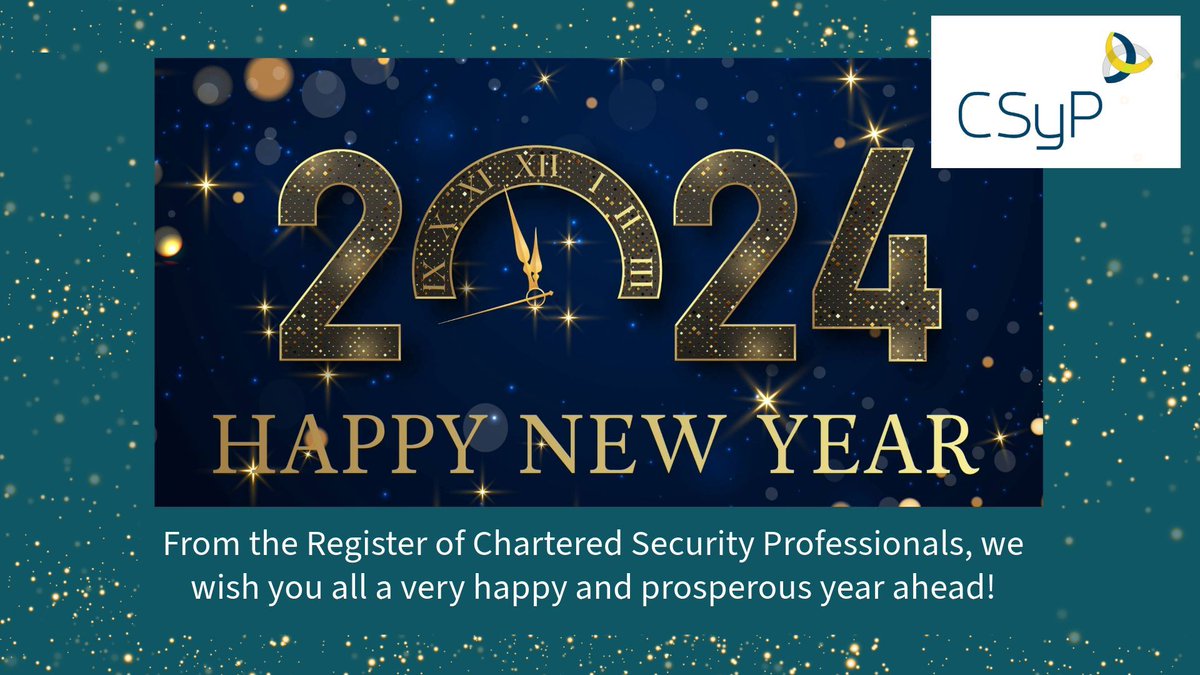 Chartered Security Professionals CSyP (@csyp_uk) on Twitter photo 