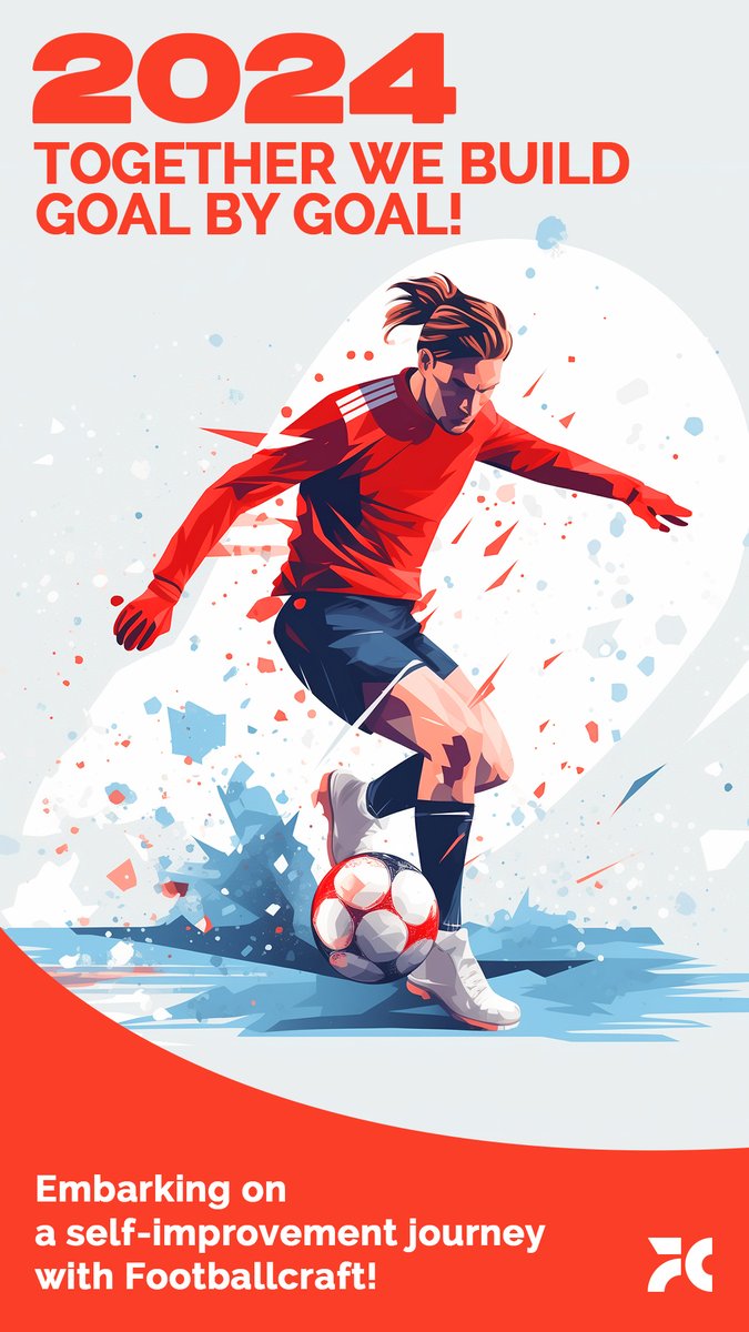 Happy New Year, Happy 2024! 💫

Embarking on a self-improvement journey with <a href="/FootballcraftFC/">Footballcraft</a>!

Together we build, GOAL BY GOAL!