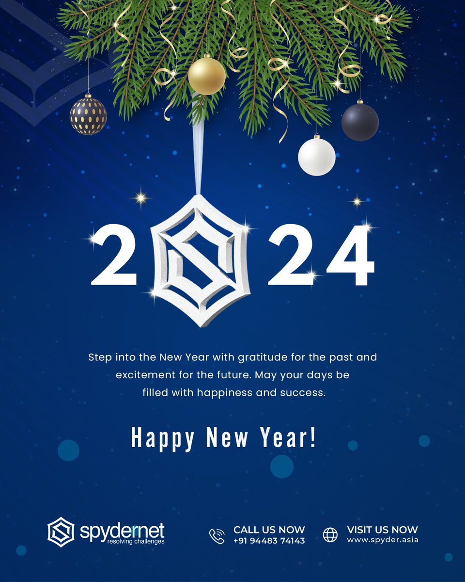 SpydernetTechn1's tweet photo. 🎉 Celebrate a Year of Success with Spydernet Technologies! we reflect on a year filled with innovation, growth, and digital excellence. 🌐✨ Specializing in web development and digital marketing, we've been the driving force behind countless online success stories.
 79758 15836 https://t.co/9F2YC8Jpne