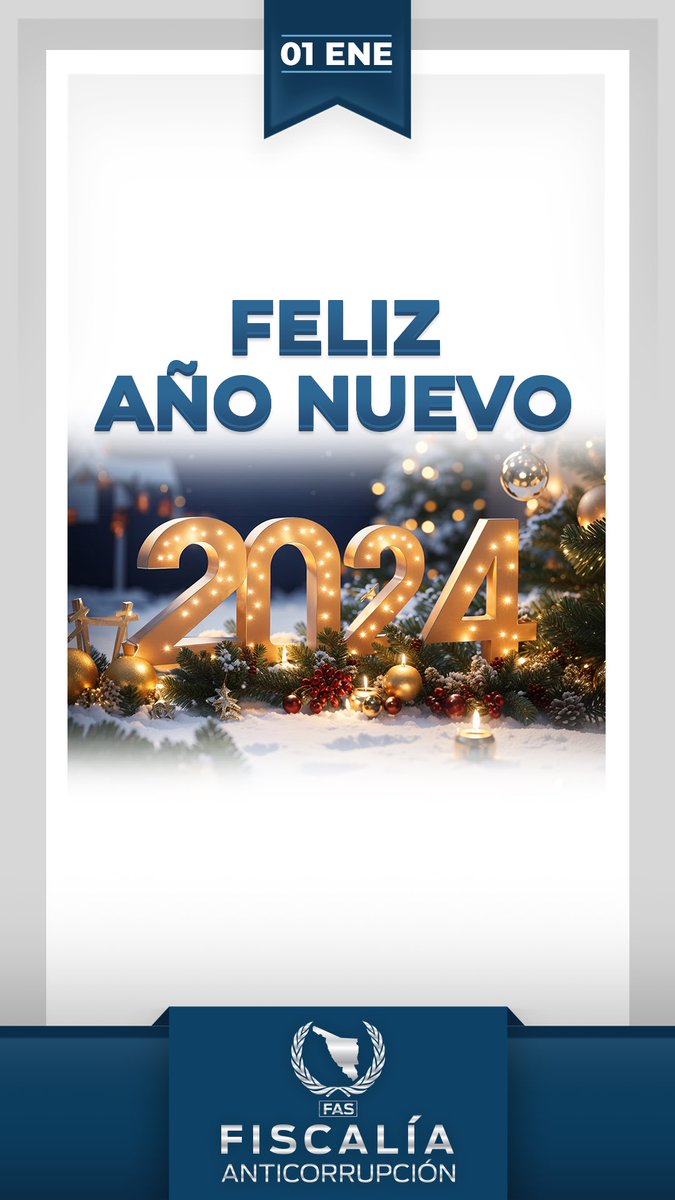 Que este nuevo año llegue cargado de sueños cumplidos, momentos felices y nuevos comienzos.
Reiteramos nuestro compromiso por erradicar la corrupción en el Estado de Sonora.

#FelizAño2024 #FASonora