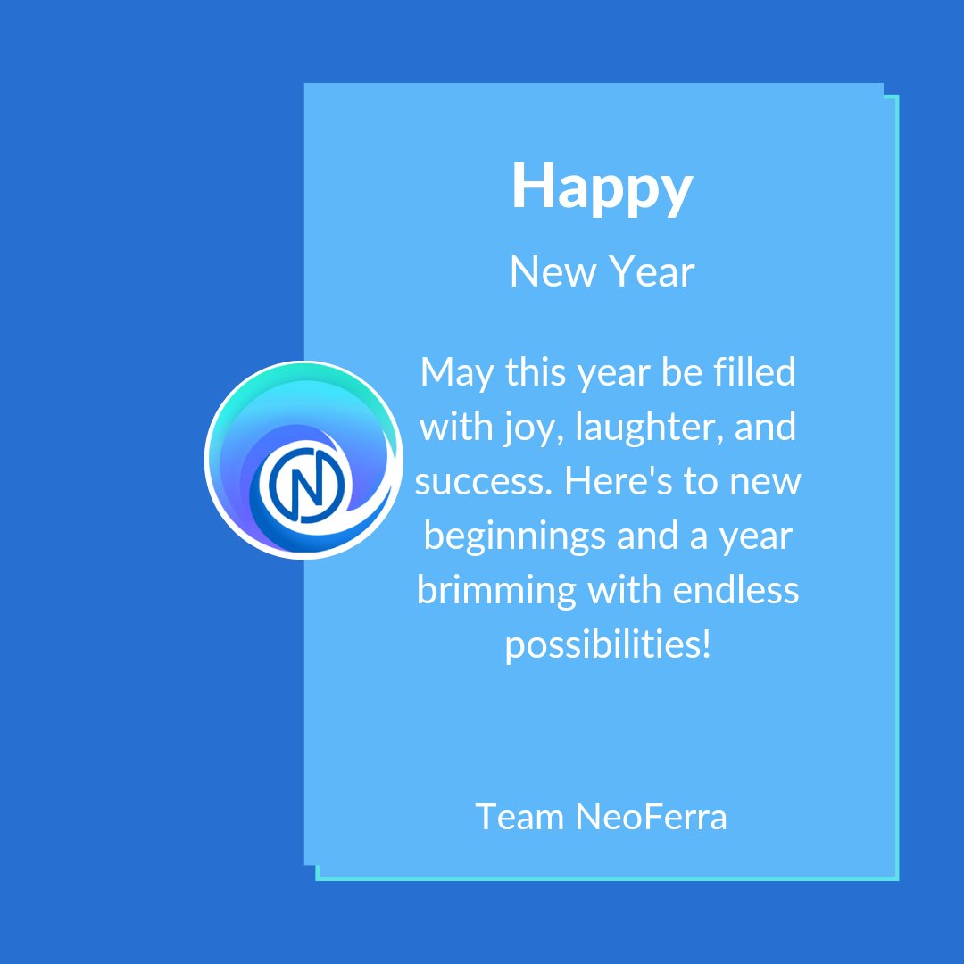 NeoFerra's tweet photo. Happy New Year 2024
#Neoferra #NewYear2024 https://t.co/dR9j9t2cvs