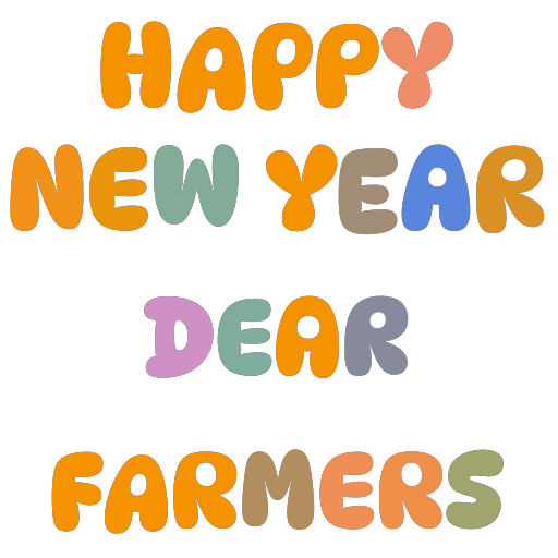 luguga_jr's tweet photo. Happy new year dear fellow farmers https://t.co/RJGDnfqVUF