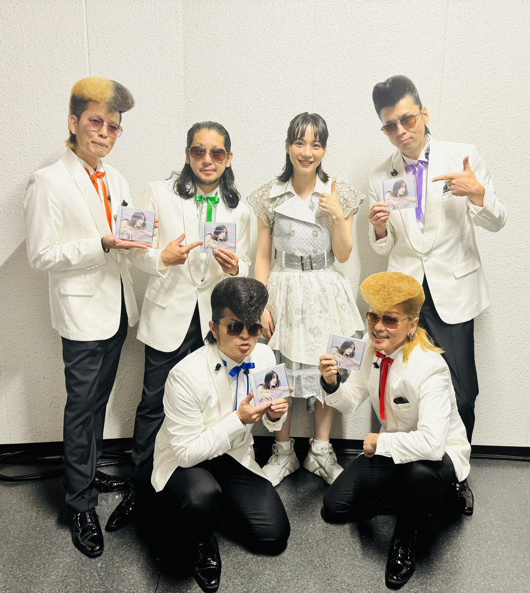 ShowAyanocozey's tweet photo. @sendenbu_staff @madeintohoku のんちゃん
龍宮城ちゃん
ケイちゃん
あーりん
氣ー坊

紅白歌合戦でのYOASOBIちゃんwith当代随一スーパーアイドル大集結コラボはマジ号泣レベルの素晴らしさだったけど、ももいろ歌合戦の「佐々木彩夏プロデュース 100人超えノンストップ最強アイドルメドレー2023」もガチ絶叫レベルで超最高でしたﾖ! https://t.co/h5CGKE7mEl