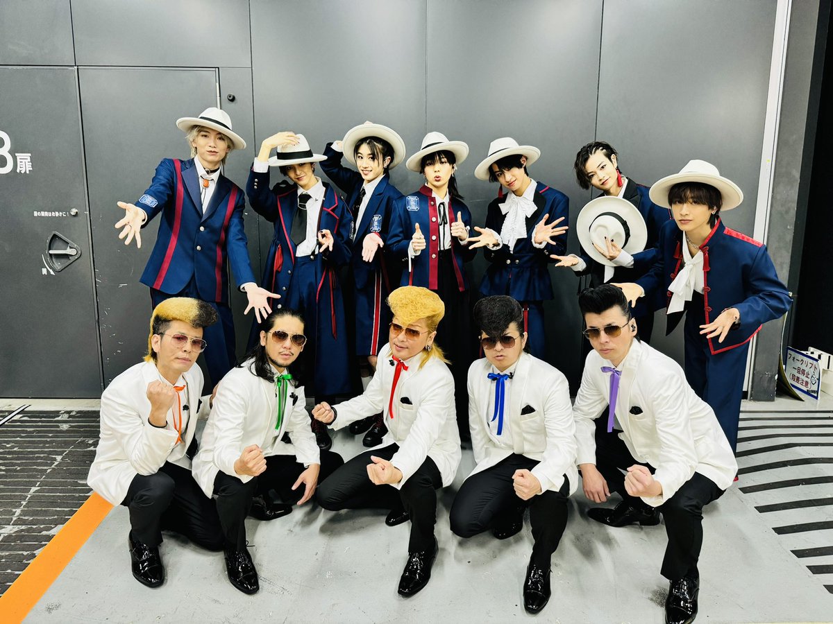 ShowAyanocozey's tweet photo. @sendenbu_staff @madeintohoku のんちゃん
龍宮城ちゃん
ケイちゃん
あーりん
氣ー坊

紅白歌合戦でのYOASOBIちゃんwith当代随一スーパーアイドル大集結コラボはマジ号泣レベルの素晴らしさだったけど、ももいろ歌合戦の「佐々木彩夏プロデュース 100人超えノンストップ最強アイドルメドレー2023」もガチ絶叫レベルで超最高でしたﾖ! https://t.co/h5CGKE7mEl