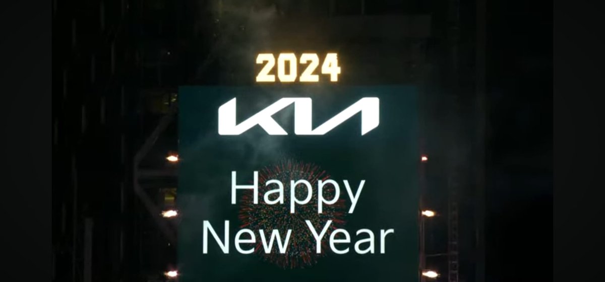 22avetv's tweet photo. #NewYear2024 #FontCrimes #HappyNewYear Helvetica bringing in the New Year... @Kia https://t.co/Q2dPCUahsU