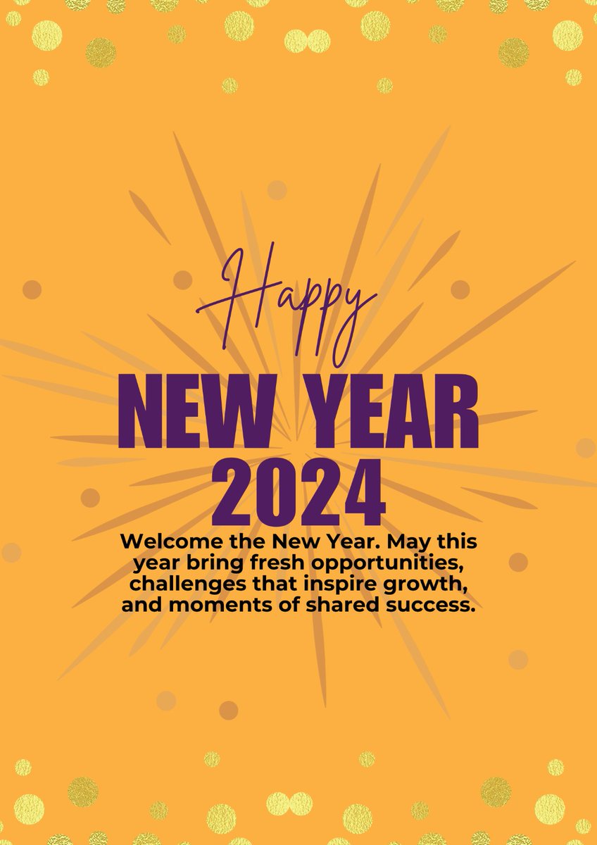 SomoGroup's tweet photo. Happy New Year! We extend our heartfelt wishes for a year filled with growth,resilience and remarkable achievements. May your personal journey be adorned with success, and may each challenge lead to greater opportunities. https://t.co/wTChKe3zGK