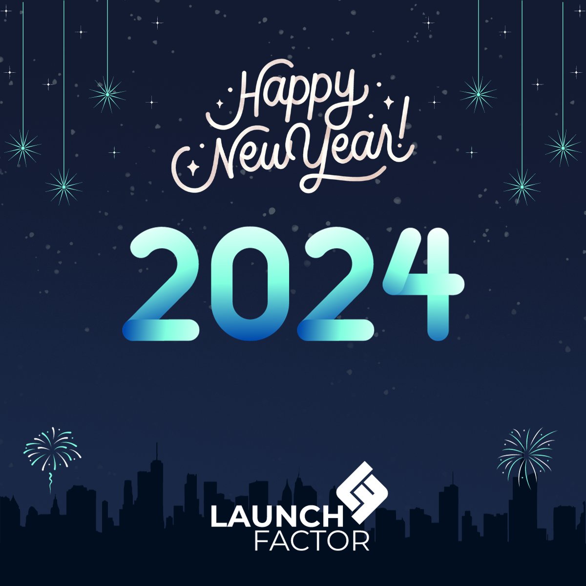 0xlaunchfactor's tweet photo. Wishing everyone a Joyful New Year from Launch Factor! Reflecting on 2023, everyone's support has been invaluable. As we look ahead, we humbly anticipate building on these shared achievements. Cheers to a year of continued success! 🎉 https://t.co/HitZzeQctl