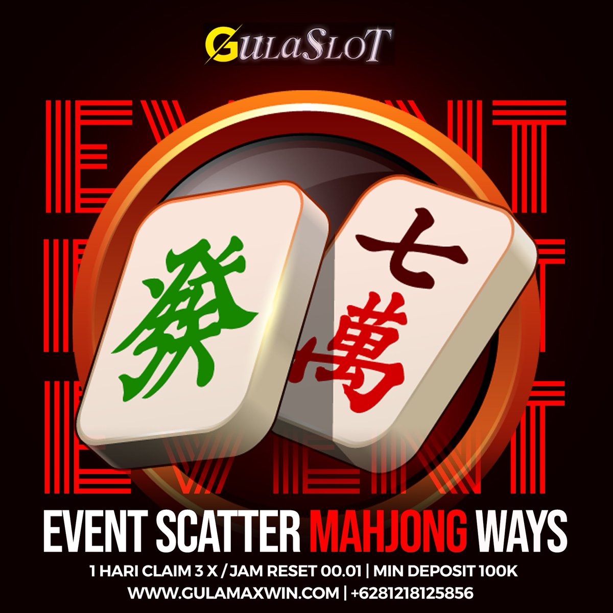 gula_vip's tweet photo. PROMO SPECIAL SCATTER MAHJONG WASY 1 &amp; 2 ( PGSOFT )

Modal 100k sudah bisa ikut claim nihh yuk tunggu apa lagi guys join sekarang juga dan mainkan gamenya.

Link Login: https://t.co/RKkFHMFuvB https://t.co/wcpMj7NZWo