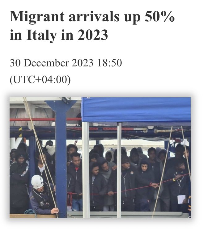 The biggest disappointment of 2023 was Italian Prime Minister Giorgia Meloni.