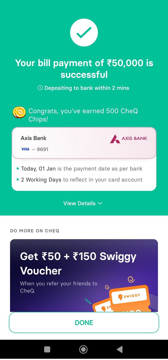 amitkrrai8's tweet photo. #PayOnCheQ @CheQ_One https://t.co/RLHZmMao1H