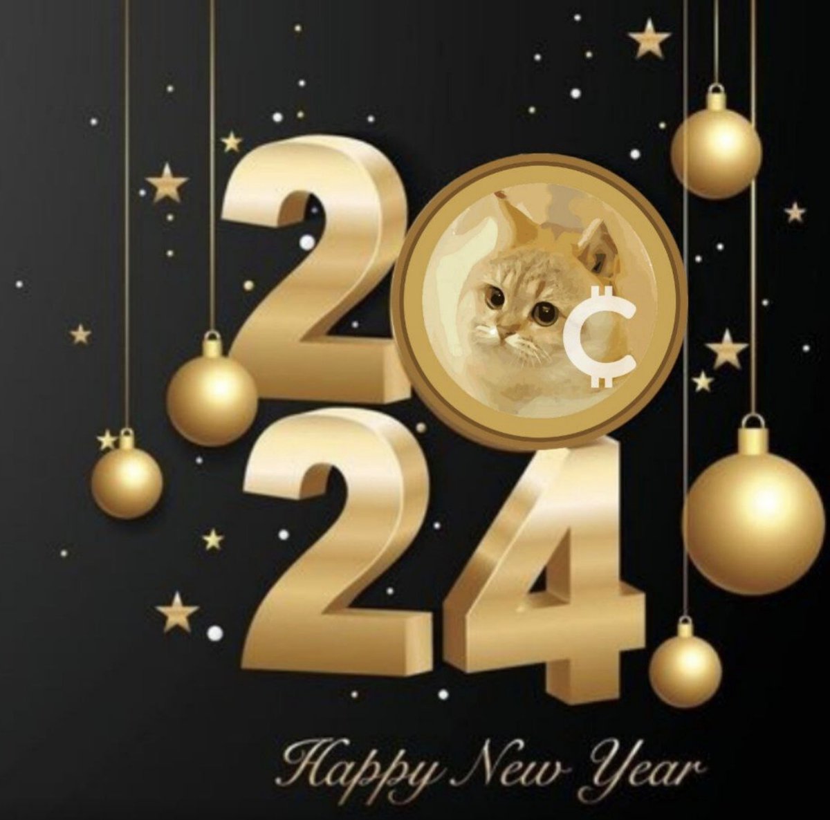 catcoin's tweet photo. Wishing you a joyful and prosperous New Year!🚀🥳🥂🎈🎊🎉🎆😺🐱🐈

$CAT #Catcoin https://t.co/HOrdZS51I1