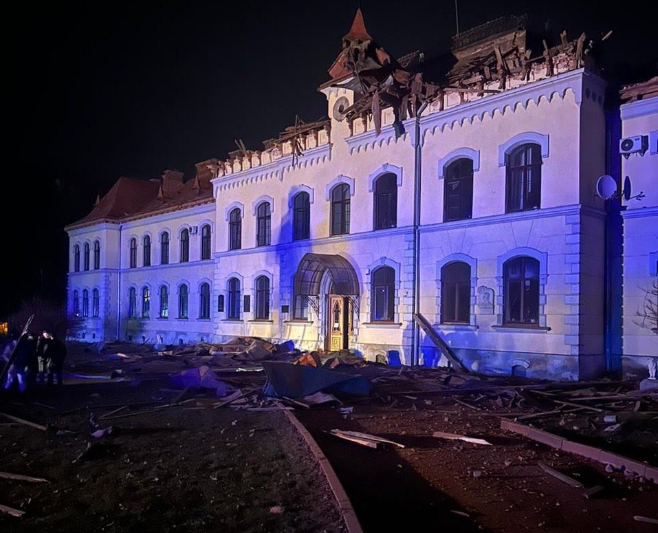 Russian shaheds hit a University in Lviv, where Stephan Bandera was studied 100 years ago.