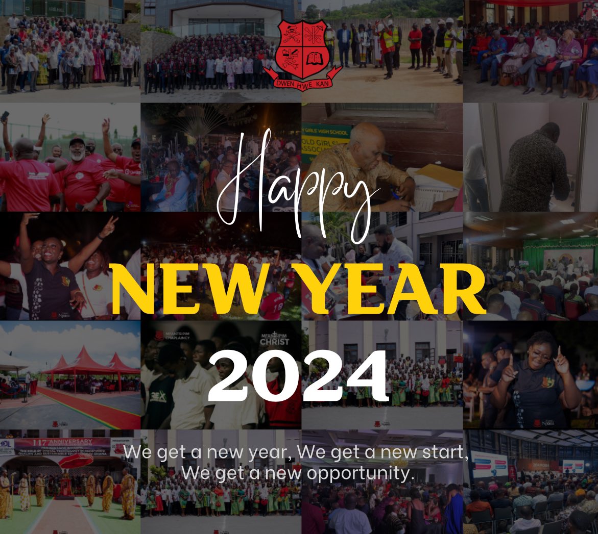 MOBA NEW YEAR 🔴⚫️

Wishing the MOBA Fraternity a joyous New Year filled with happiness, success, and new milestones! As we step into 2024, let's continue the journey of unity, achievement, and shared memories.

#HappyNewYear  
#MadeInMfantsipim 
#MfantsipimSchool 
#MOBANational