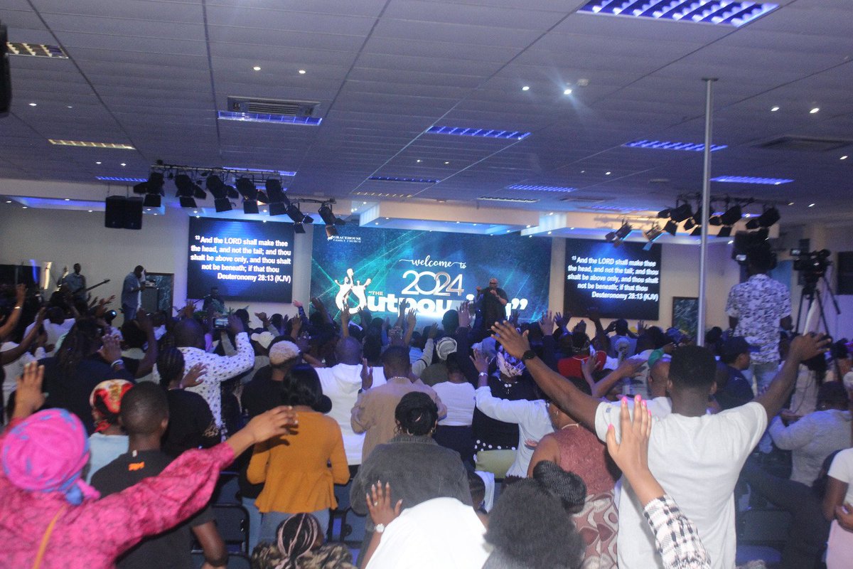 gracehousetwit's tweet photo. "In this year 2024, you will experience our God as ‘The One Who Is More Than Enough’ in Jesus name.”@chuksOzabor #CrossOverService #TheOutpouring #Prayer&Fasting #SolutionNights #iMagine2024 #RevivalNOW https://t.co/2F7FD3rxPJ